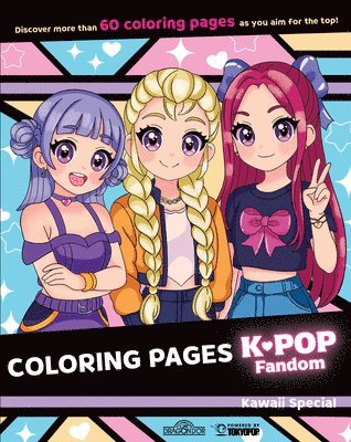 Nadine Alff - K-Pop Fandom Coloring Pages: Kawaii Special, Häftad
