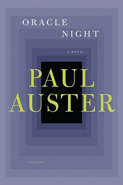 Paul Auster - Oracle Night, E-bok