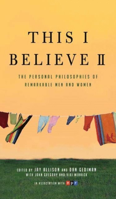 Dan Gediman, Jay Allison, Dan Gediman, Jay Allison - This I Believe II, E-bok