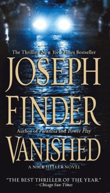 Joseph Finder - Vanished, E-bok