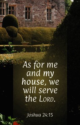 Broadman Church Supplies Staff - General Worship Bulletin: As For Me (Package Of 100), Övrigt