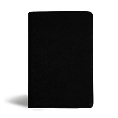 Holman Bible Publishers - KJV Personal Size Giant Print Bible, Black Genuine Leather, Inbunden