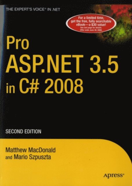Mario Szpuszta, Matthew MacDonald - Pro ASP.NET 3.5 in C# 2008, E-bok