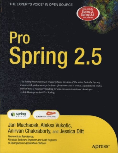 Jan Machacek, Aleksa Vukotic, Jessica Ditt, Anirvan Chakraborty - Pro Spring 2.5, E-bok