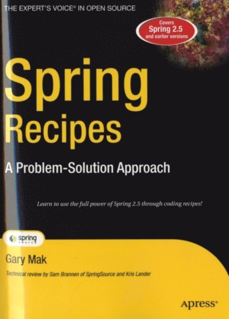 Gary Mak - Spring Recipes, E-bok