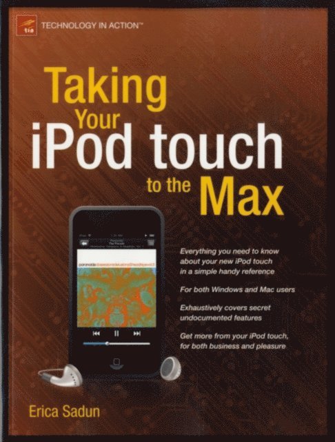 Erica Sadun - Taking Your iPod touch to the Max, E-bok. Tillgänglighet: Lägg i varukorg