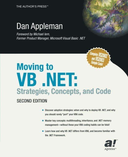 Dan Appleman - Moving to VB .NET, E-bok. Tillgänglighet: Lägg i varukorg