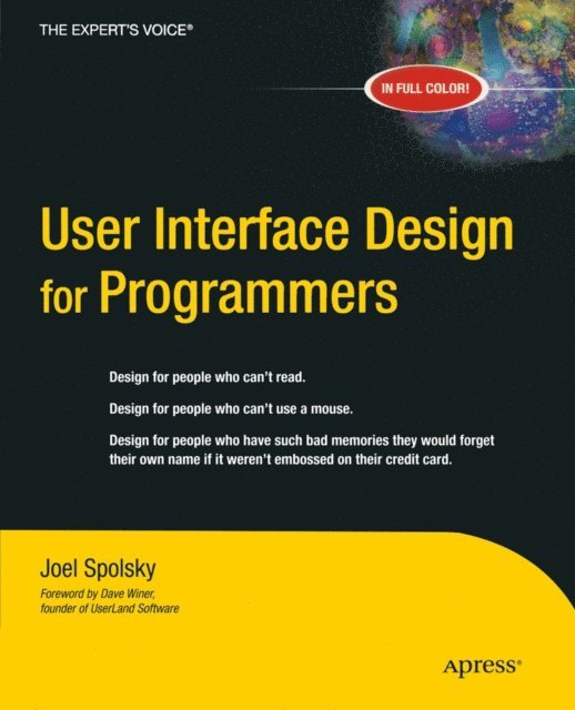 Avram Joel Spolsky - User Interface Design for Programmers, E-bok