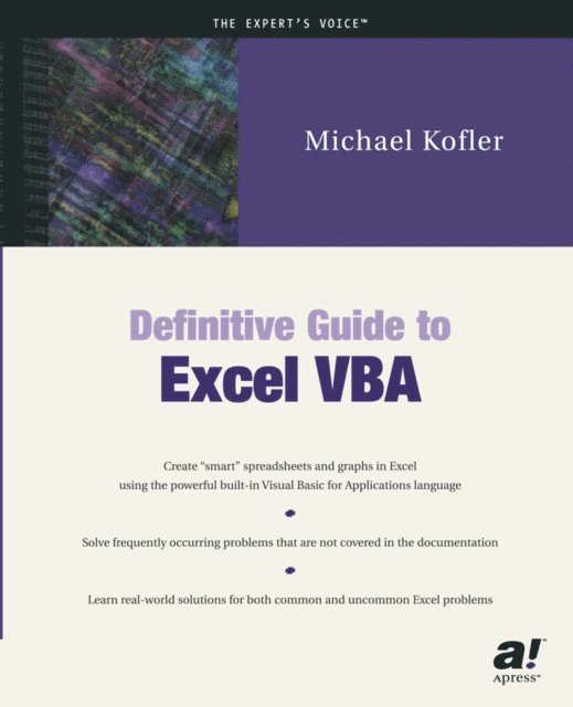 Michael Kofler - Definitive Guide to Excel VBA, E-bok