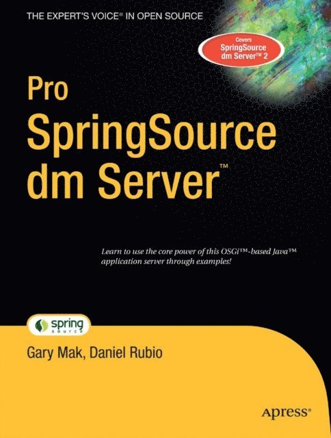 Daniel Rubio, Gary Mak - Pro SpringSource dm Server, E-bok