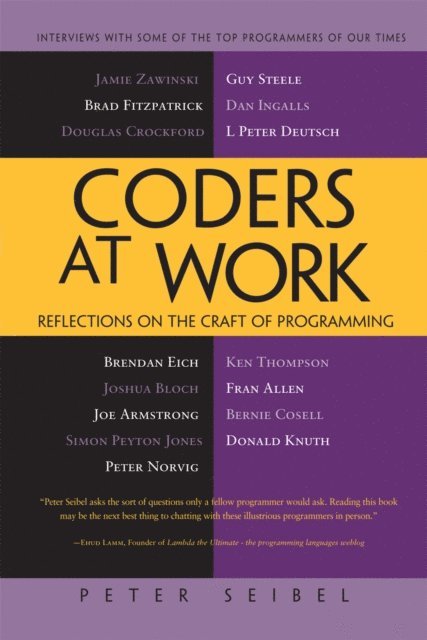 Peter Seibel - Coders at Work, E-bok