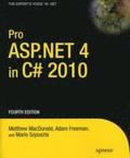 Pro ASP.NET 4 in C# 2010
