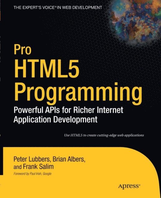 Frank Salim, Brian Albers, Peter Lubbers - Pro HTML5 Programming, E-bok
