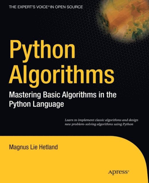 Magnus Lie Hetland - Python Algorithms, E-bok. Tillgänglighet: Lägg i varukorg