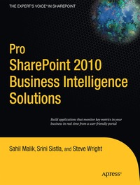 Pro SharePoint 2010 Business Intelligence Solutions