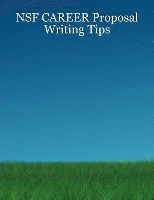 Z.J. Pei - NSF CAREER Proposal Writing Tips, Häftad