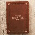 Prayer Journal Lux-Leather W/ Scripture/Prayers