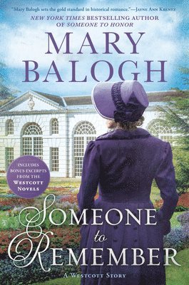 Mary Balogh - Someone to Remember, Inbunden