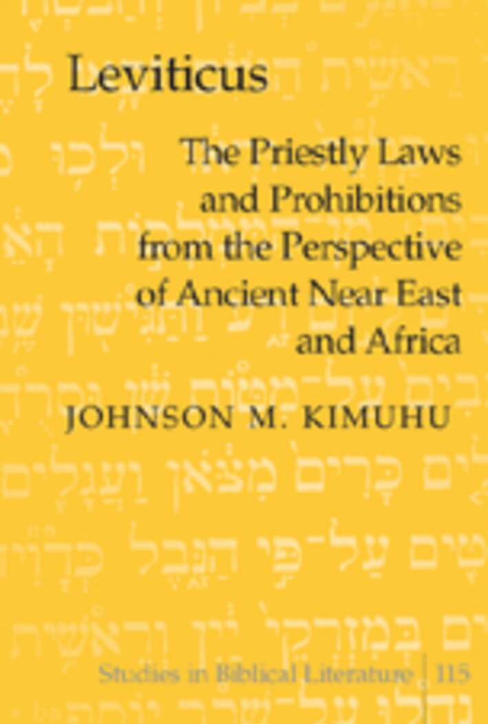 Johnson M. Kimuhu - Leviticus, Inbunden
