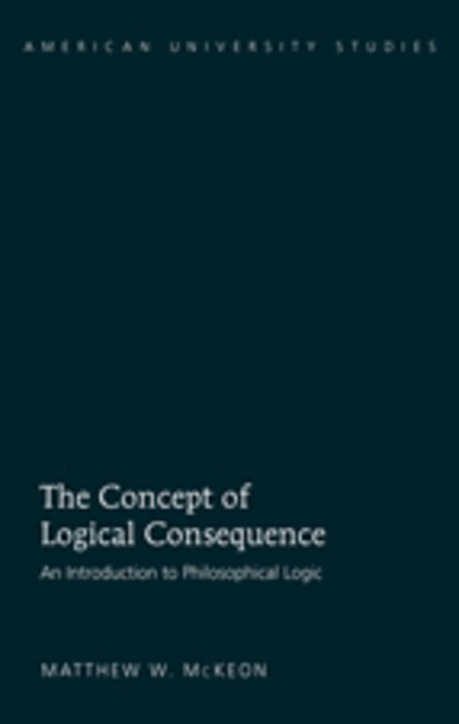 Matthew W. McKeon - Concept of Logical Consequence, Inbunden. Tillgänglighet: Lägg i varukorg