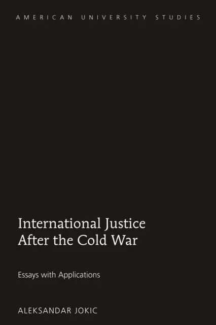 Jokic Aleksandar Jokic - International Justice After the Cold War, E-bok. Tillgänglighet: Lägg i varukorg