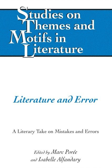 Poree Marc Poree, Alfandary Isabelle Alfandary - Literature and Error, E-bok