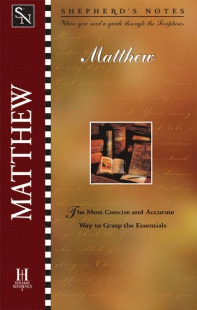 Dana Gould - Shepherd's Notes: Matthew, E-bok