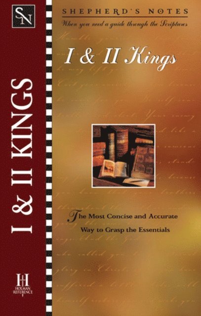 Paul Wright - Shepherd's Notes: I & II Kings, E-bok