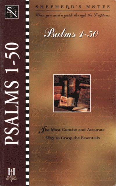 Dana Gould - Shepherd's Notes : Psalms 1-50, E-bok