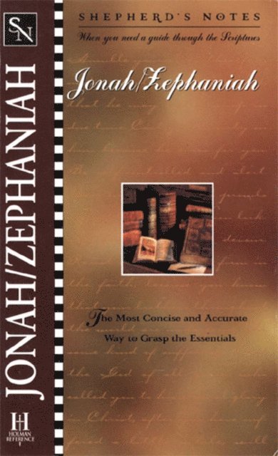 Paul Wright - Shepherd's Notes: Jonah/Zephaniah, E-bok
