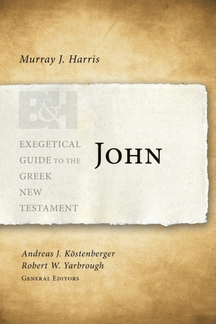 Murray J. Harris, Robert W. Yarbrough, Andreas J. Kostenberger - John, E-bok