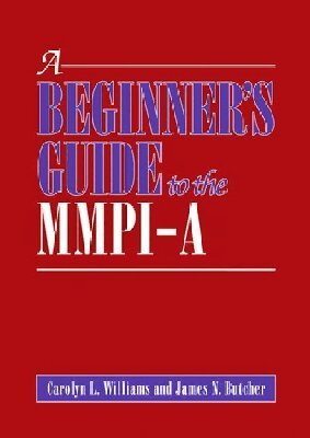 Carolyn L. Williams, James N. Butcher - Beginner's Guide to the MMPI-a, Inbunden. Tillgänglighet: Tillfälligt slut