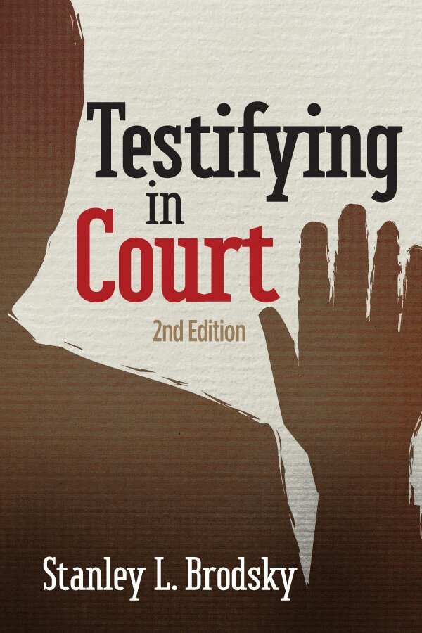 Stanley L. Brodsky - Testifying in Court, Häftad. Tillgänglighet: Tillfälligt slut