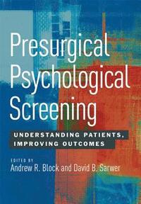 Presurgical Psychological Screening