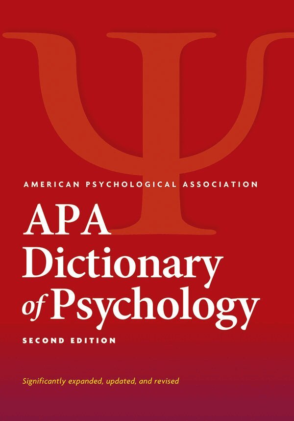 Gary R. VandenBos - APA Dictionary of Psychology®, Inbunden. Tillgänglighet: Tillfälligt slut