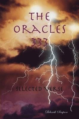 Deborah Simpson - Oracles - 333 Selected Verse, Häftad