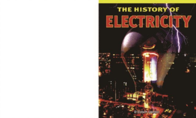 Elizabeth Lachner - History of Electricity, E-bok