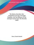 The Relative Mortality After Amputations of Large and Small Hospitals, and the Influence of the Antiseptic System Upon the Mortality (1882)