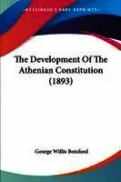 George Willis Botsford - Development Of The Athenian Constitution (1893), Häftad. Tillgänglighet: Lägg i varukorg