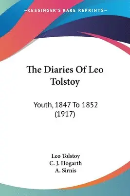 Leo Tolstoy - Diaries Of Leo Tolstoy, Häftad. Tillgänglighet: Lägg i varukorg