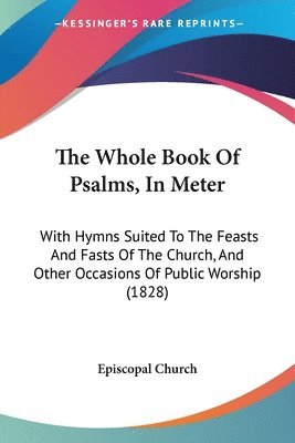 Whole Book Of Psalms, In Meter