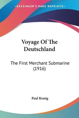 Paul Konig - Voyage Of The Deutschland, Häftad. Tillgänglighet: Lägg i varukorg
