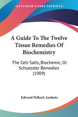 Edward Pollock Anshutz - Guide To The Twelve Tissue Remedies Of Biochemistry, Häftad. Tillgänglighet: Lägg i varukorg