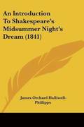 Introduction To Shakespeare's Midsummer Night's Dream (1841)
