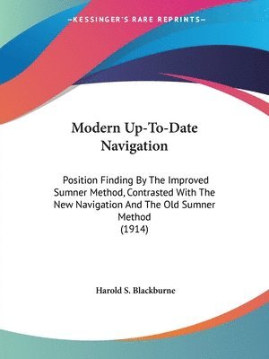 Harold S Blackburne - Modern Up-To-Date Navigation, Häftad. Tillgänglighet: Lägg i varukorg