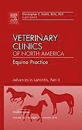 Advances in Laminitis, Part II, An Issue of Veterinary Clinics: Equine Practice