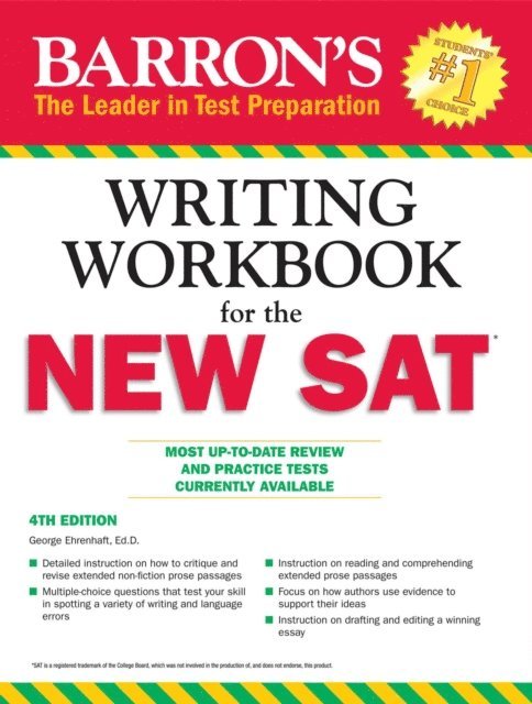 George Ehrenhaft - Writing Workbook for the NEW SAT, E-bok
