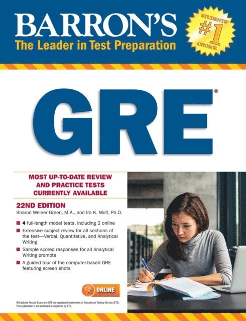 Ira K. Wolf, Sharon Weiner Green - GRE, E-bok