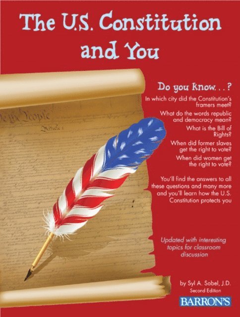 Sobel Syl Sobel J.D. - U.S. Constitution and You, E-bok. Tillgänglighet: Lägg i varukorg