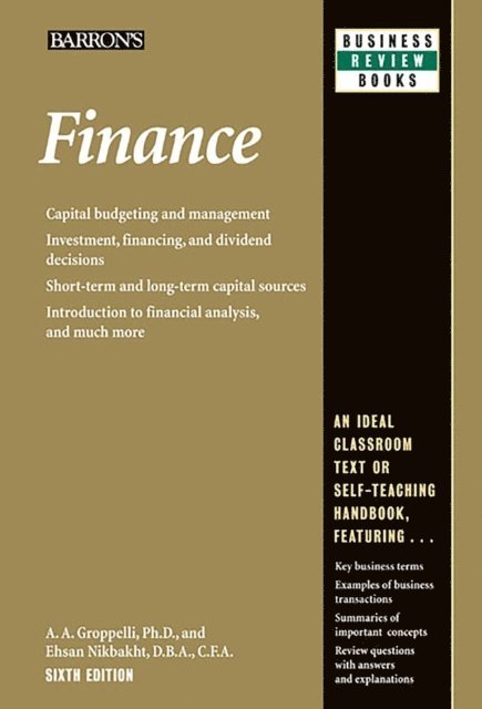 Ehsan Nikbakht - Finance, E-bok